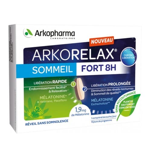 ARKORELAX SOMMEIL FORT CPR 15 — Pharmacie Bouton - Armentières