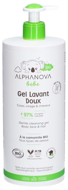 ALPHANOVA BB GEL LAV DX BIO 1L — Pharmacie Lillenium Lille by Nexum