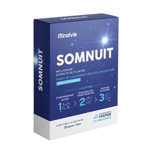 Minolvie Somnuit Gelule 30 — Pharmacie Lafayette Daloy