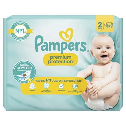 COUCH PAMPERS PREM PROT T2 30 — Pharmacie grande armée Marseille