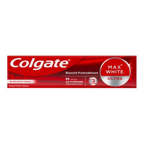 COLGATE DENT MAX WHITE BLANCH 75ML — Pharmacie saint-Gilles Paris
