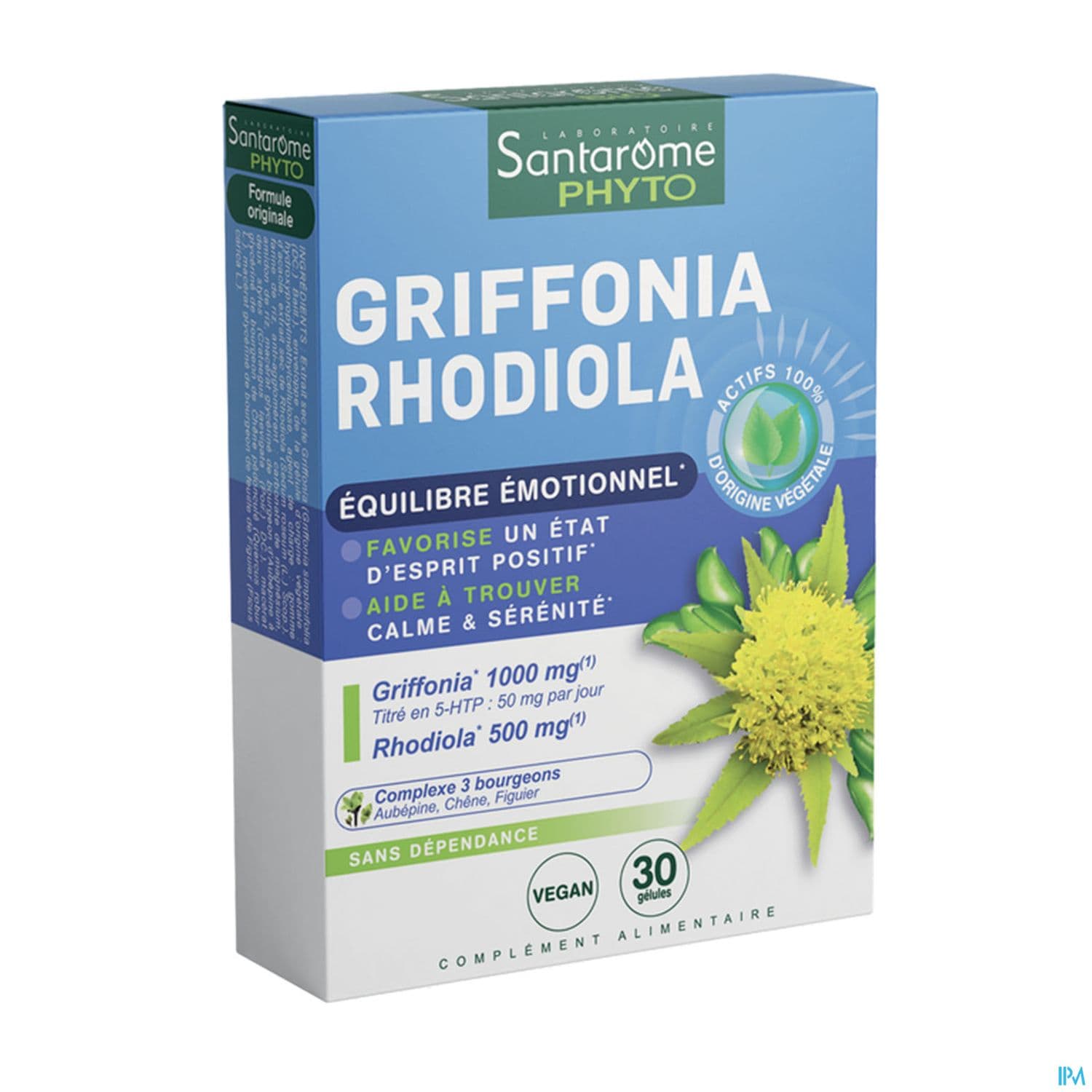 Santarome Griff Onia Rhodiola Gelule 30 — Pharmavance Auteuil