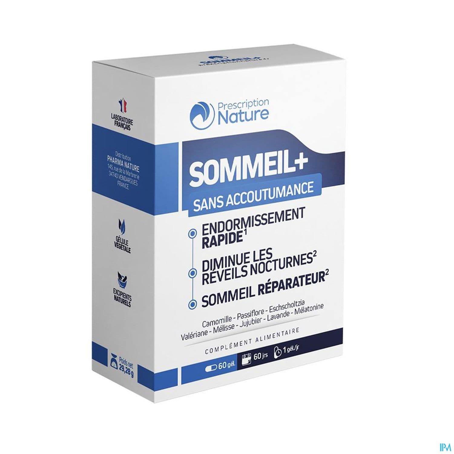 Prescription Nature Sommeil+ Gelule 60 — Pharmacie du Vercors