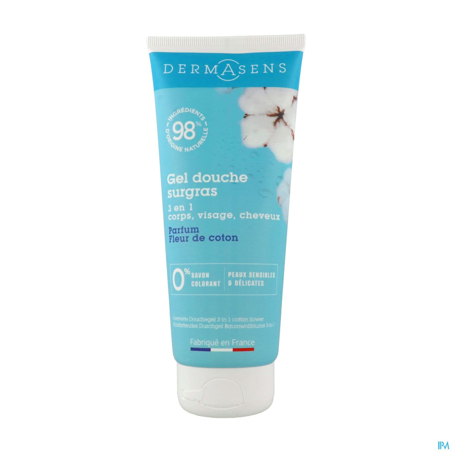 DERMASENS GEL SURG 3EN1 COTON200ML — Menu Pharmacie des Antes by Nexum
