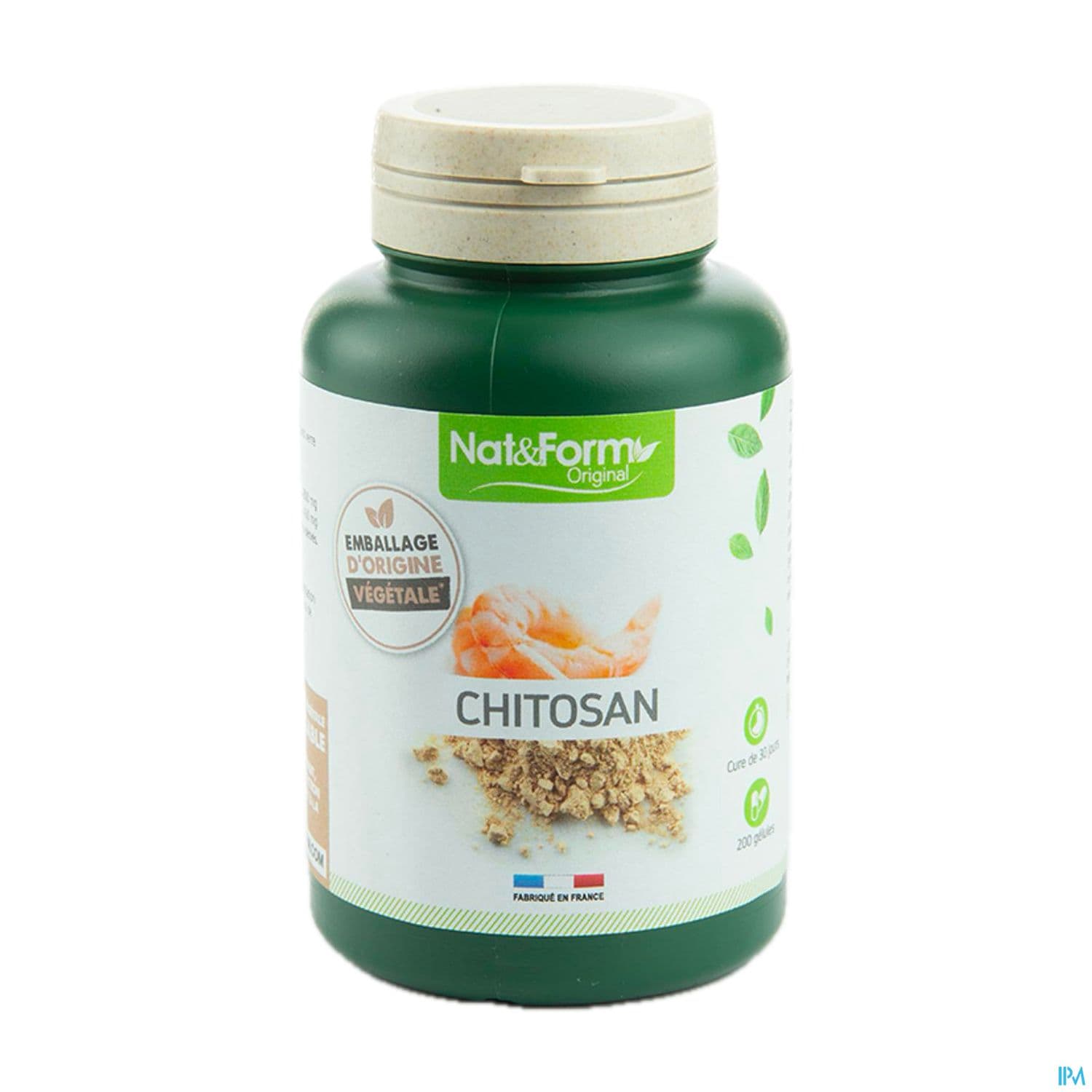 Nat Et Form Chitosan Gelule 200 — Pharmacie de la Fontaine - Valenciennes