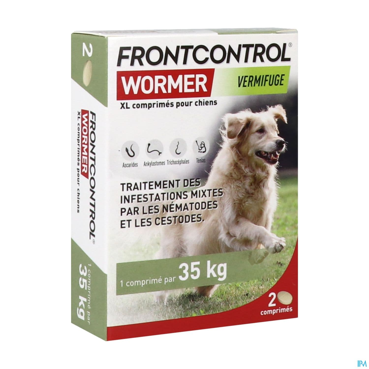 Frontline Frontcontrol Wormer Chien Xl Comprime 2 — Pharmacie du Médoc
