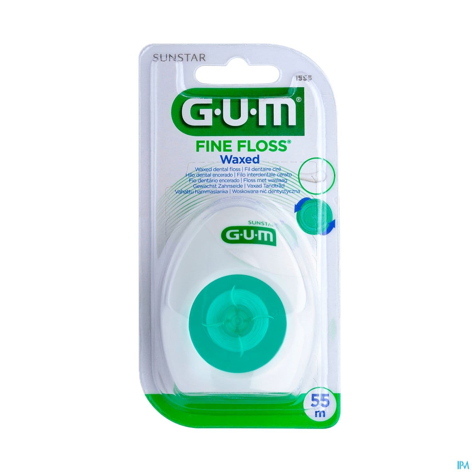 Gum Fine Floss Fil Dentaire Cylindr Cire 55m — Pharmacie du Grand Vitrolles