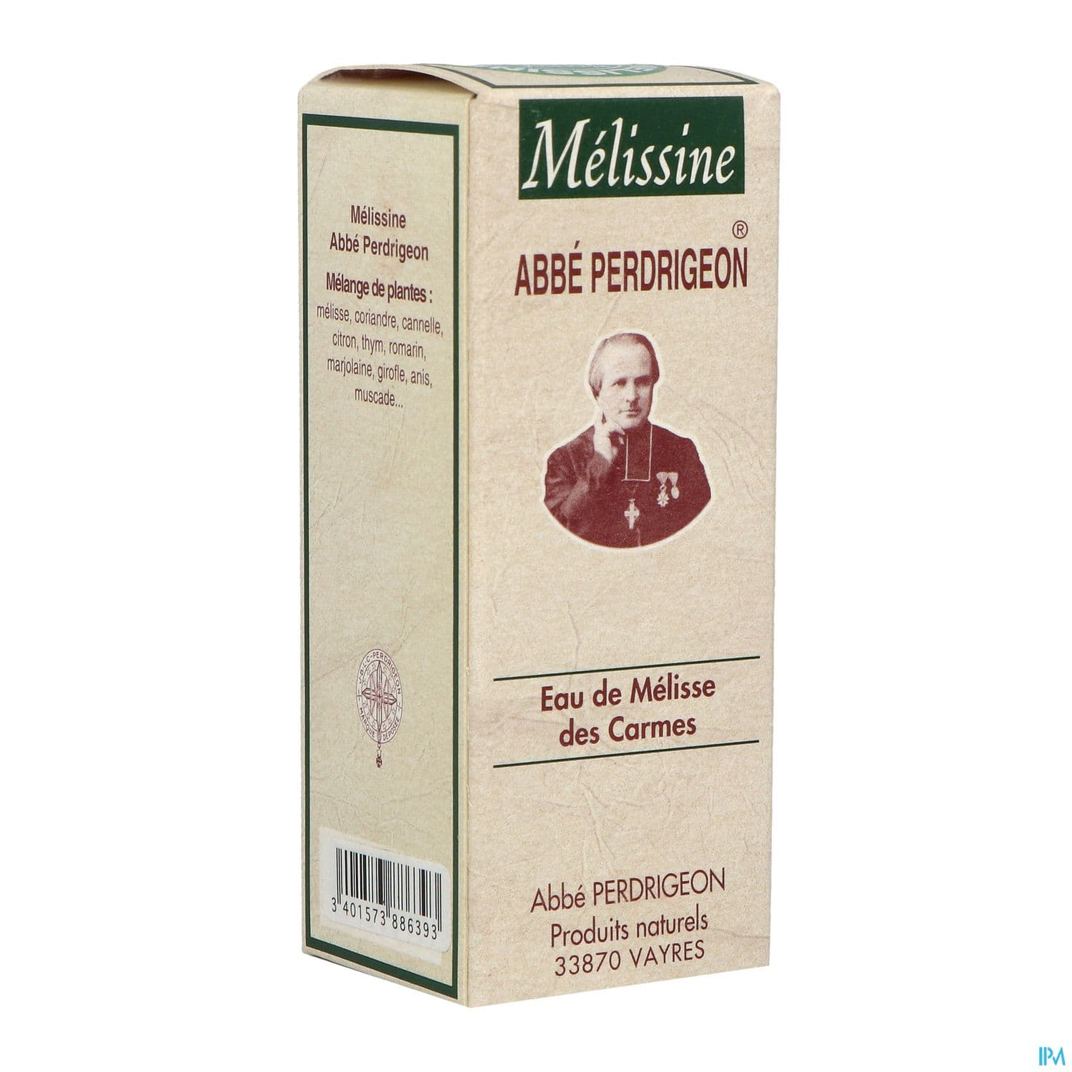 Melissine Abbe Perdrigeon Eau Melisse 60ml — Pharmacie Lafayette de Roubaix