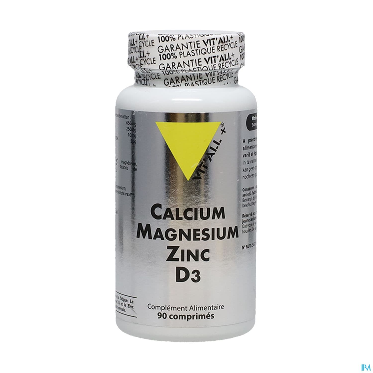 VIT ALL+ CALCIUM MAG ZN D3 CPR 90 — Pharmacie Monge
