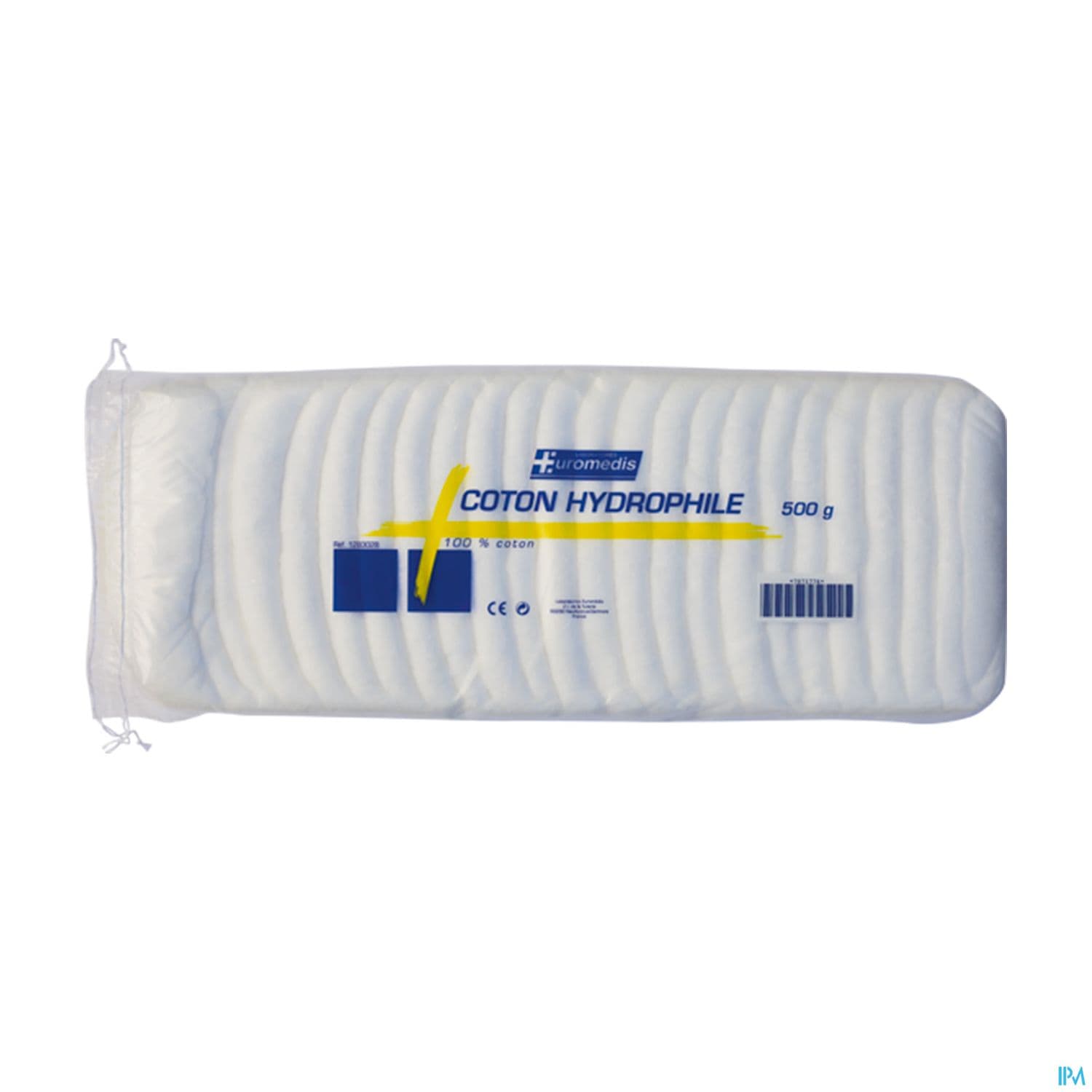 Euromedis Coton Hydrophile 500g — Pharmacie du Médoc