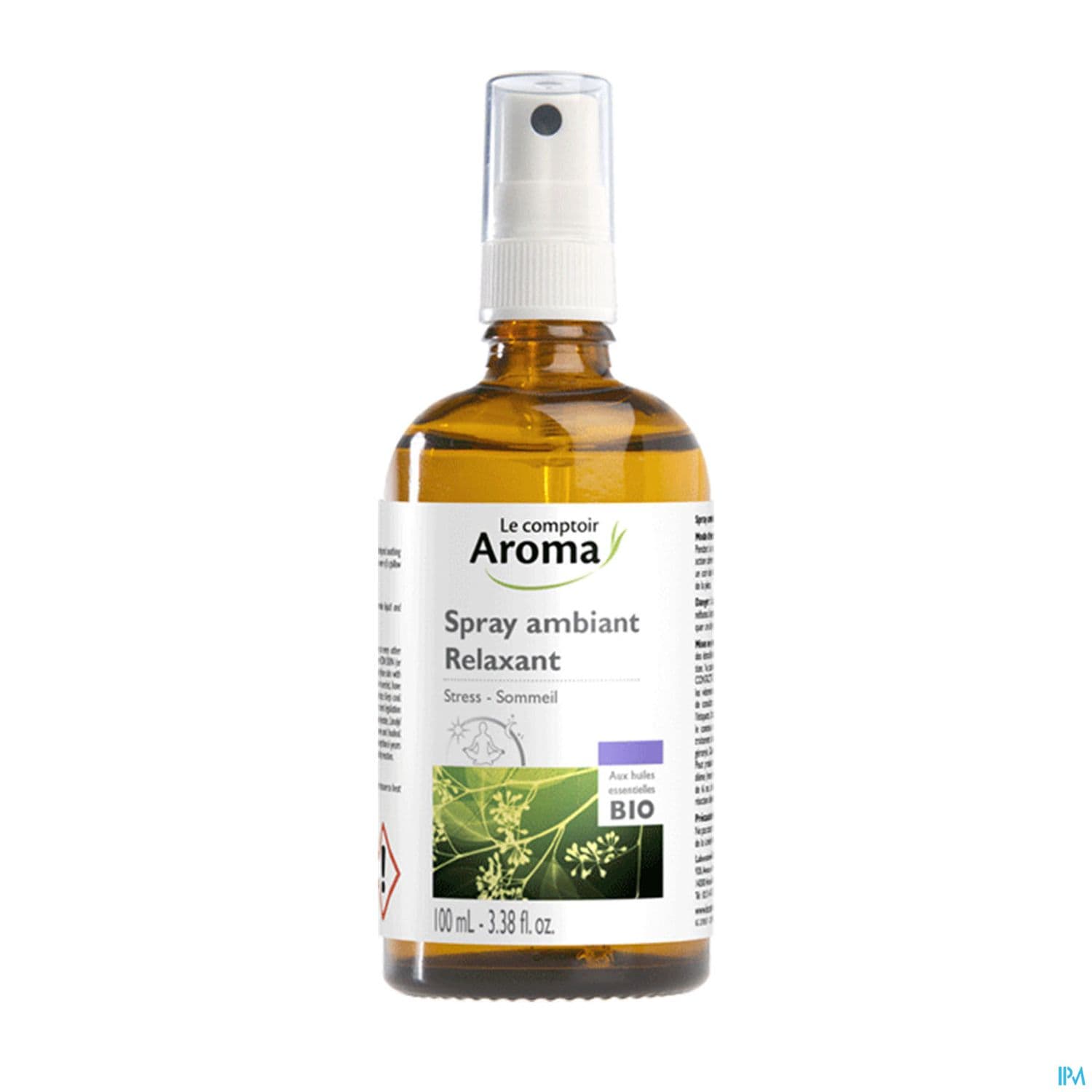 Le Comptoir Aroma Spray Ambiant Relaxant Bio 100ml — Pharmacie De La Porte d'Ivry
