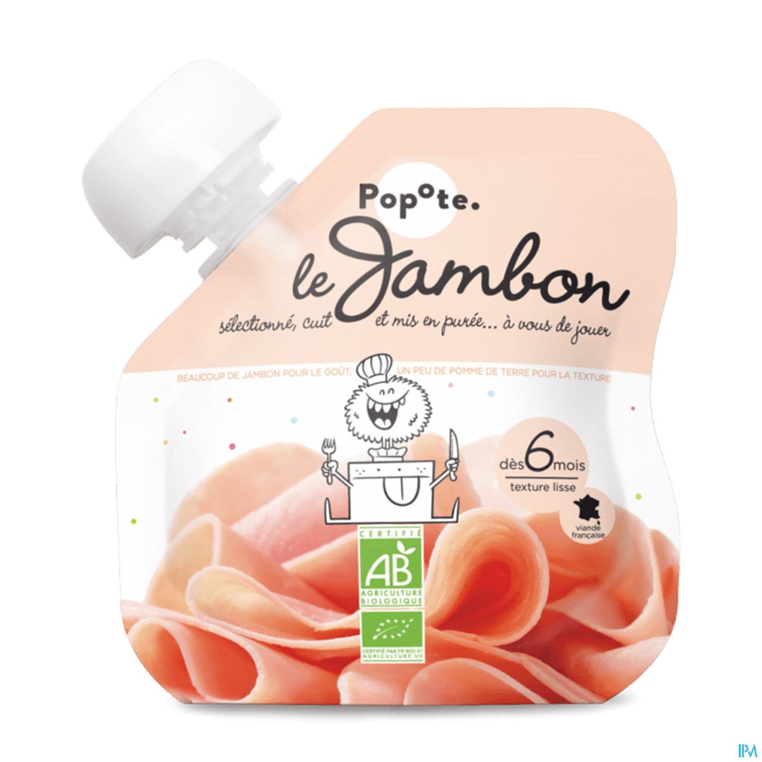 Popote Gourde Jambon Bio 60g — Pharmacie des Fleurs 7/7