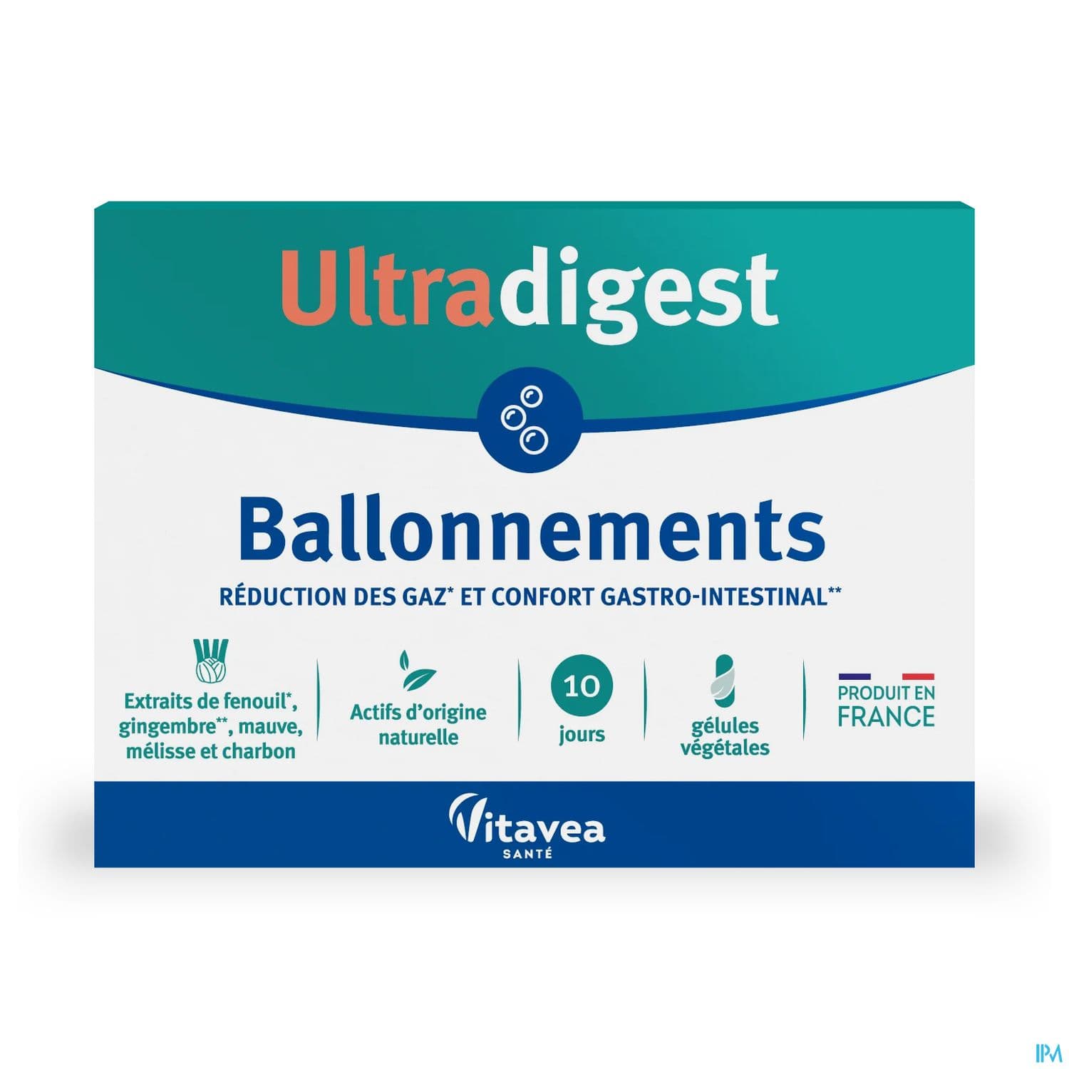 Vitavea Ultradigest Ballonnements Gelule 20 — Pharmavance Auteuil
