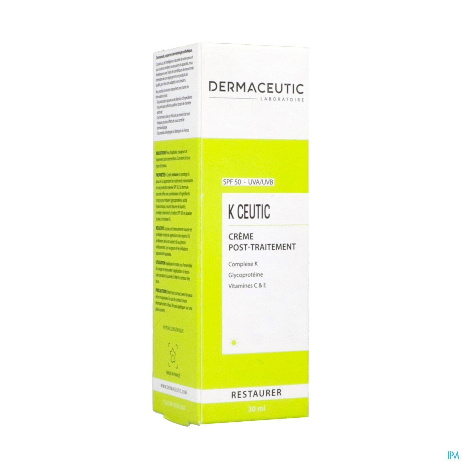 DERMACEUTIC K CEUTIC SPF50 30ML — Pharmacie Seguin