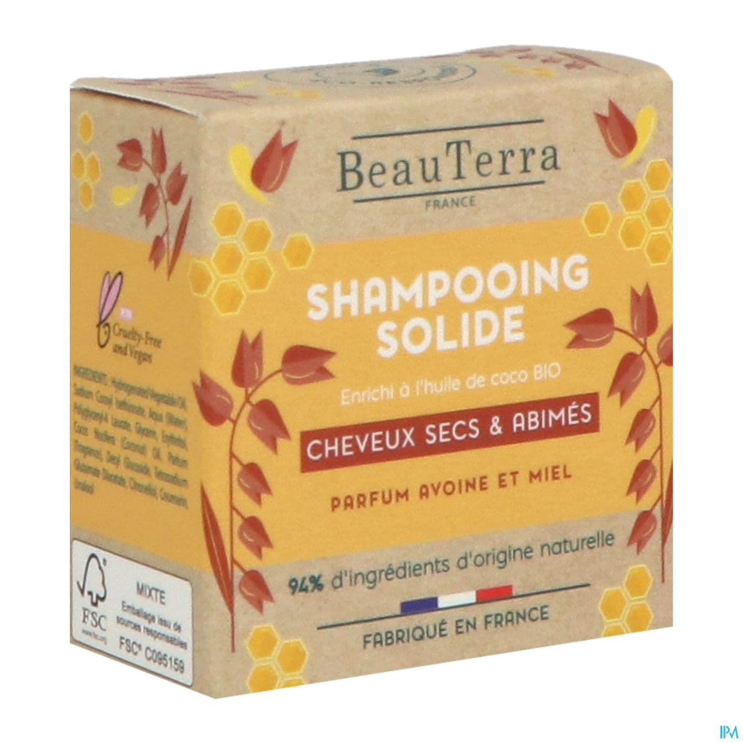 BEAUTERRA SH SOLIDE CHEV SEC 75G — Pharmacie Bourg Achard