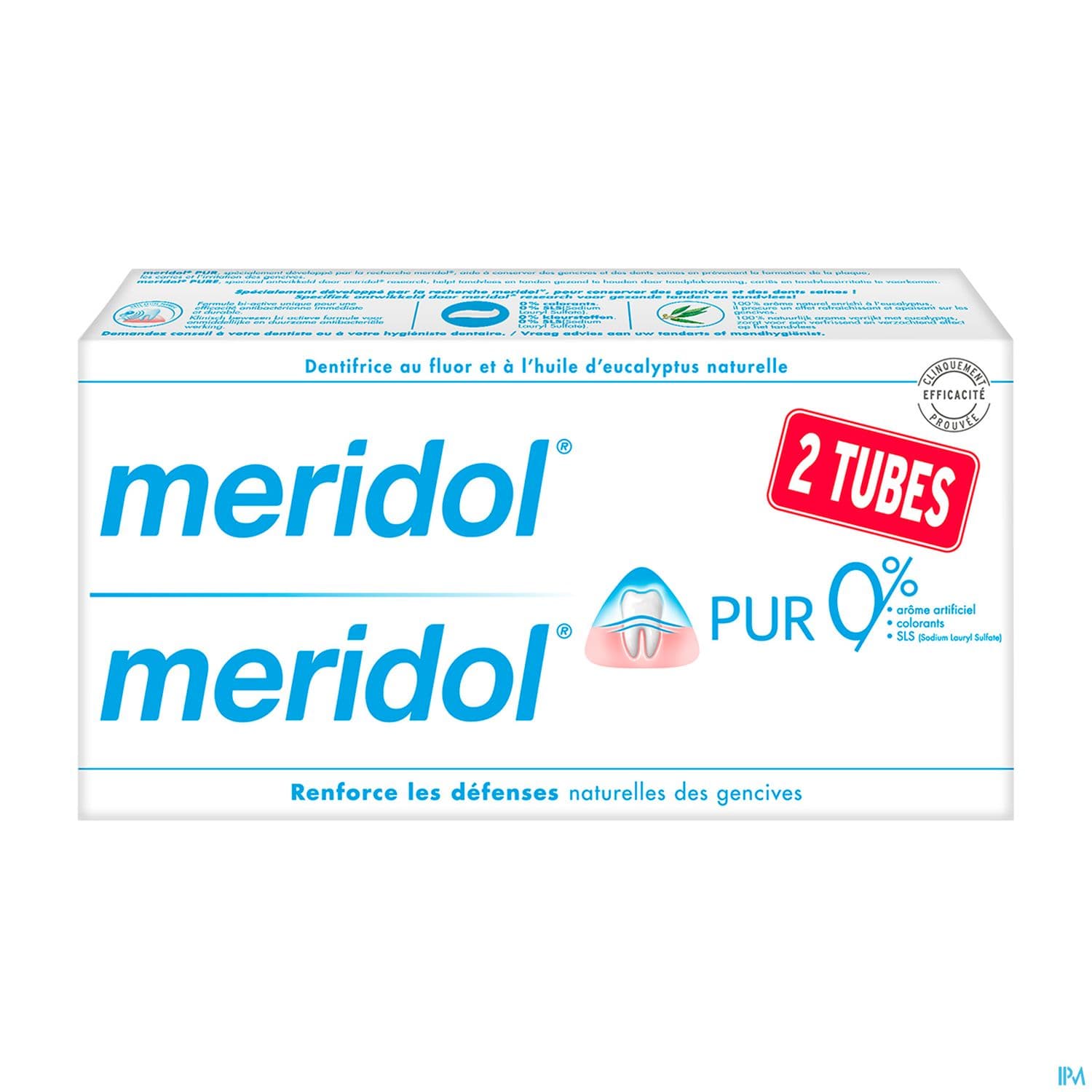 MERIDOL PUR DENT 75MLX2 — Pharmacie Pharmavance Sacre Coeur