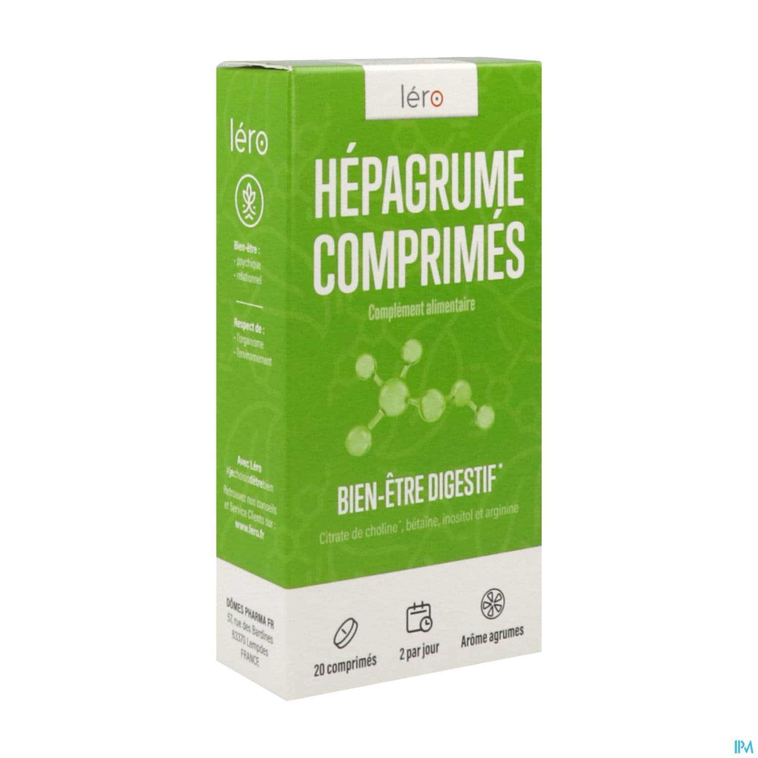 LERO HEPAGRUME COMP 20 — Pharmacie Juin
