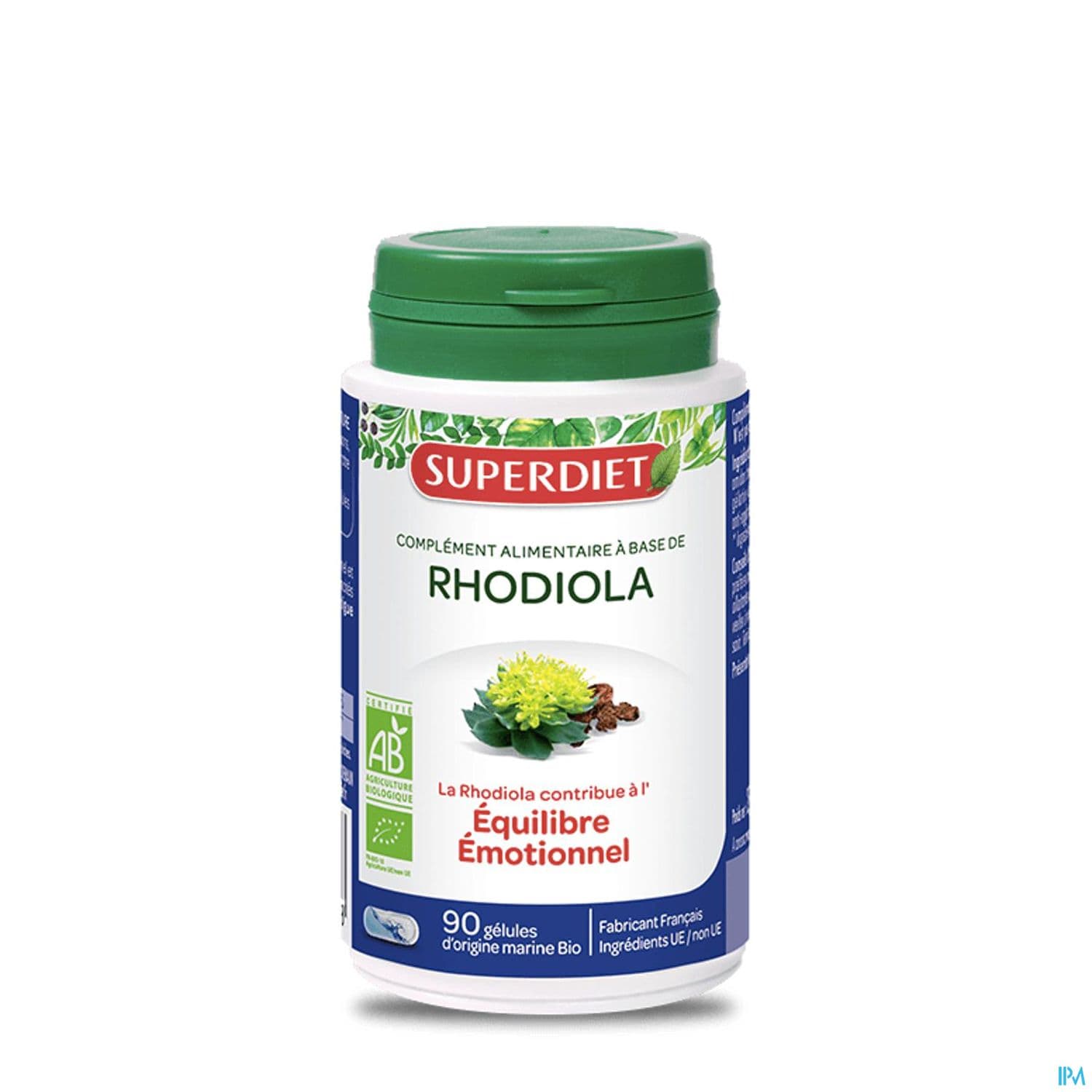 Superdiet Rhodiola Bio Gelule 90 — Pharmacie La Rose