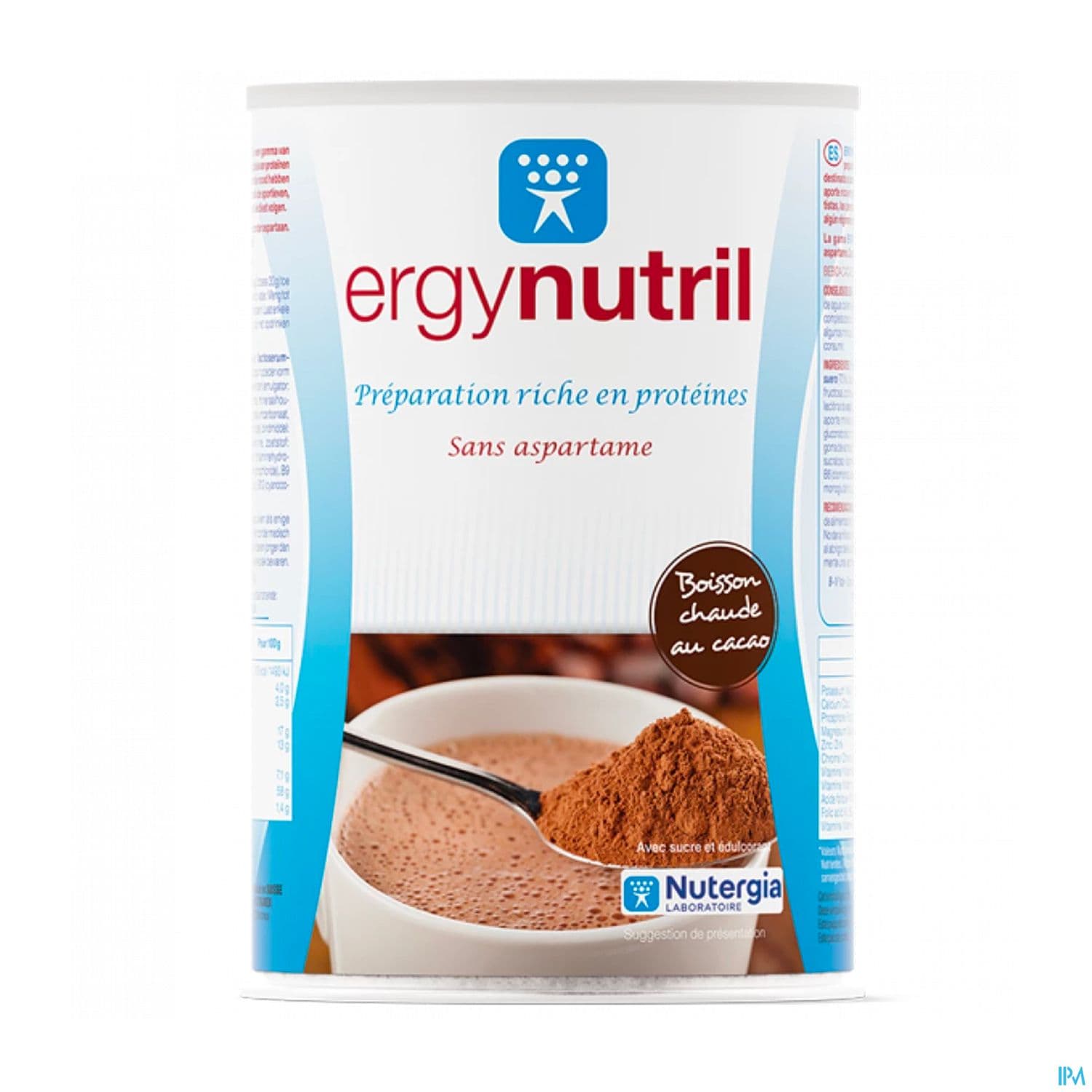 ERGYNUTRIL CACAO DOYPACK 300G — Pharmacie Européenne 24/24 de la place de clichy