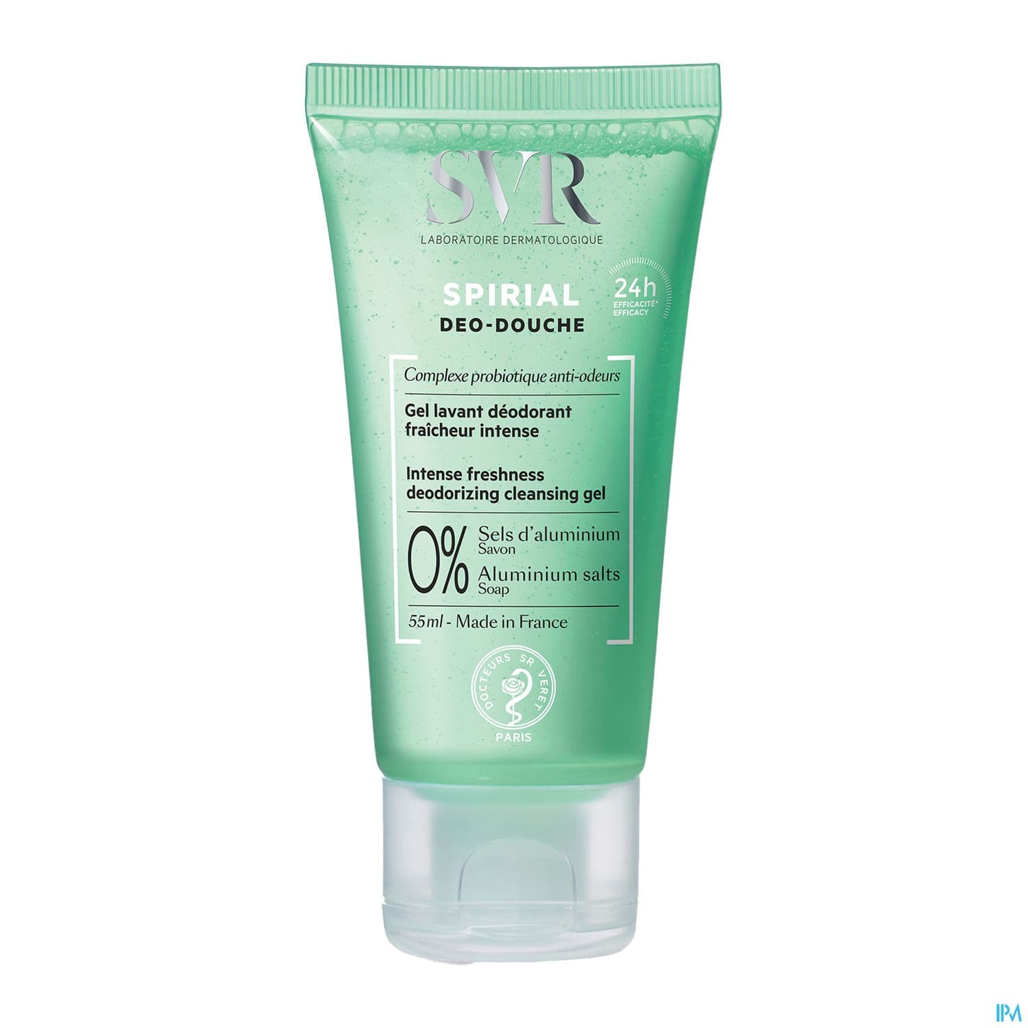 SVR SPIRIAL DEO DCHE GEL 55ML — Pharmacie Européenne 24/24 de la place de clichy