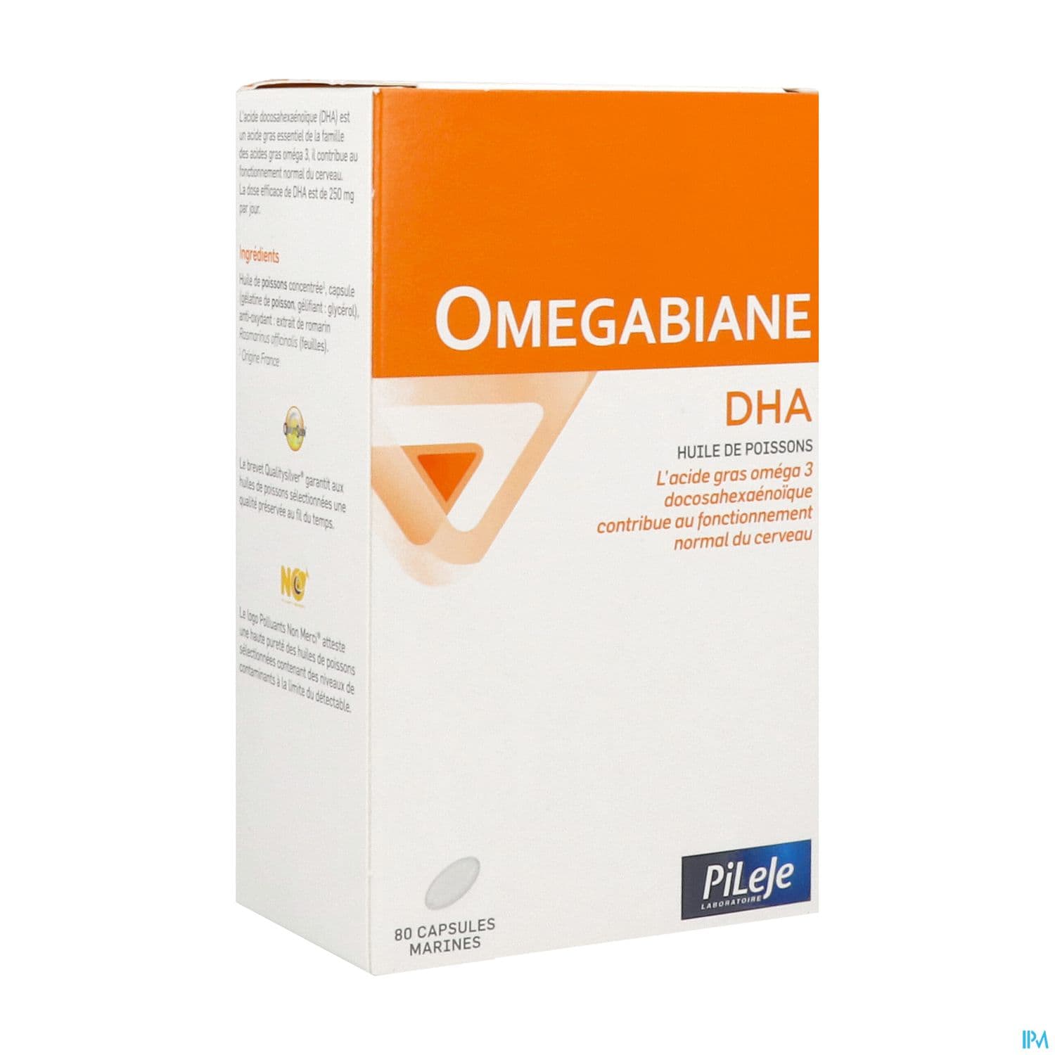 OMEGABIANE DHA HLE CAPS 80
