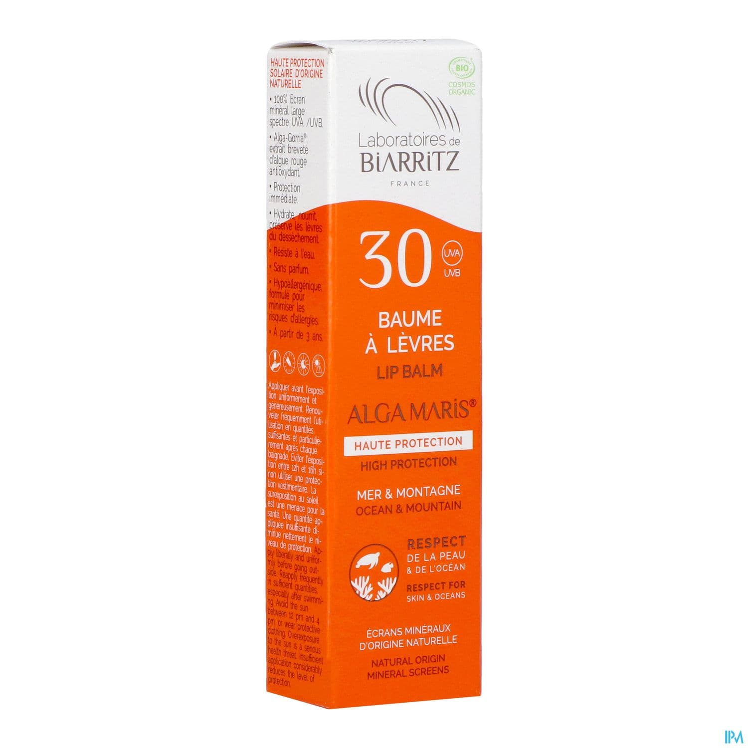 LDBIARRITZ BAUME LEVR SPF30 15ML — Pharmacie saint-Gilles Paris