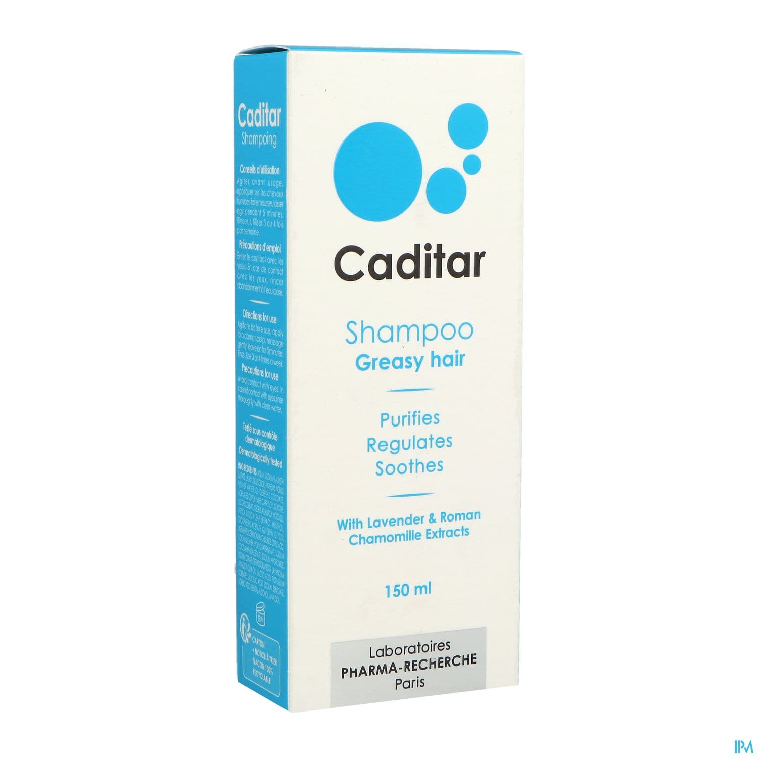 CADITAR SH CHEVEUX GRAS 150ML — Pharmacie basire by Nexum