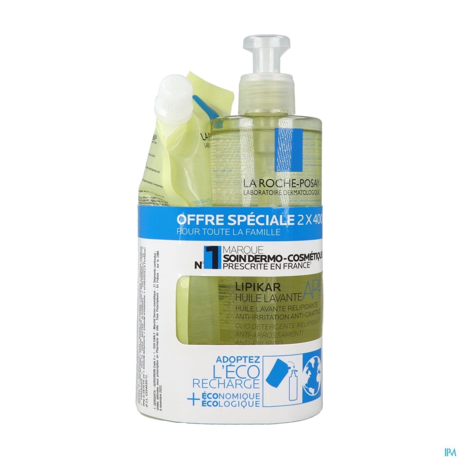 LIPIKAR HLE LAVANTE 400+ECO RECH — Pharmacie de l'Horloge - Deauville