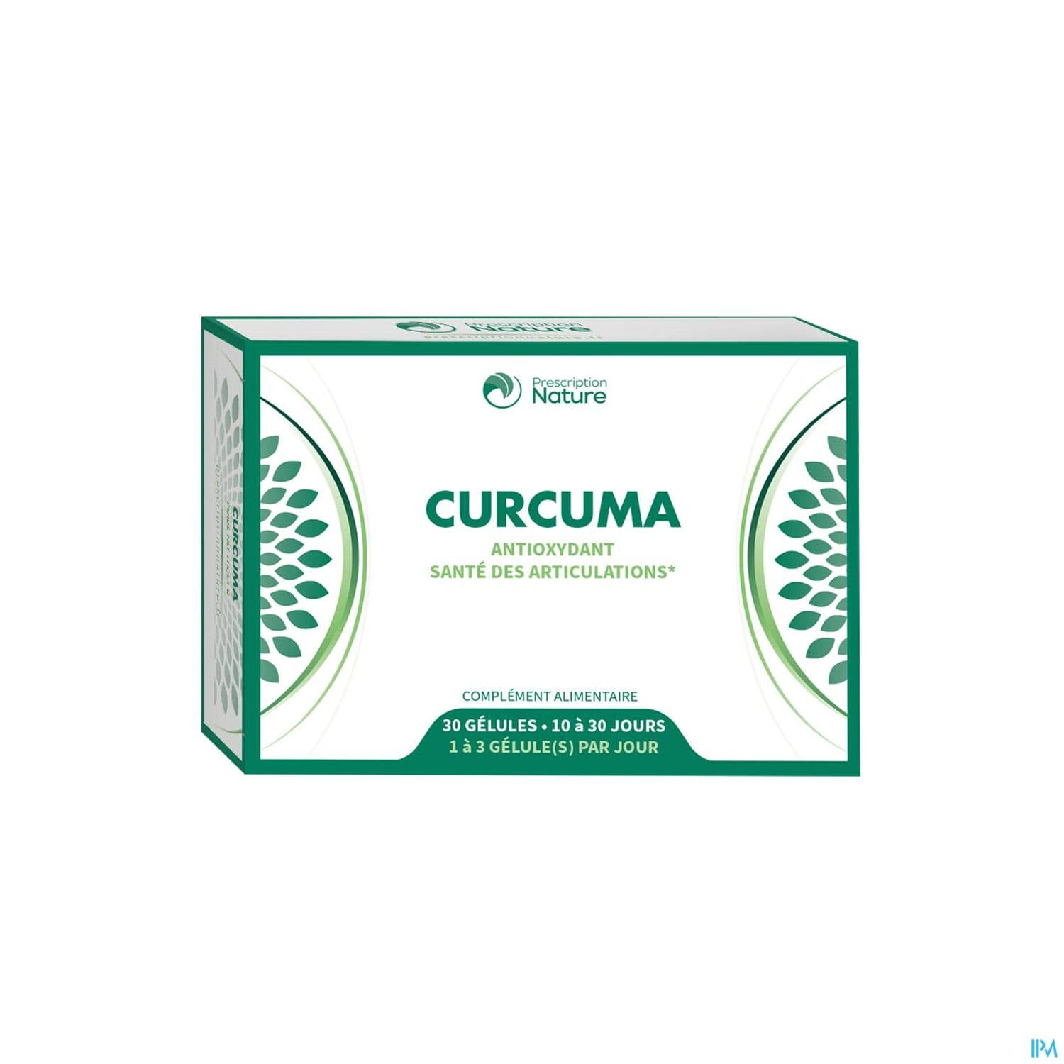Prescription Nature Curcuma Gelule 30 — Pharmacie Bellevue Aix-en-Provence