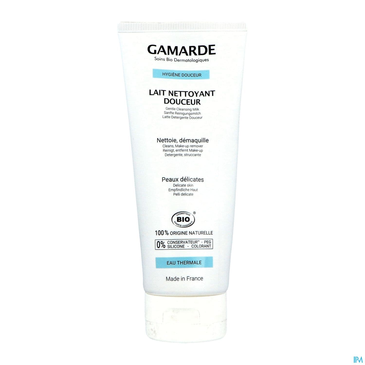 Gamarde Lait Nettoyant Douceur Bio 200g — Pharmacie Pharmavance Sacre Coeur