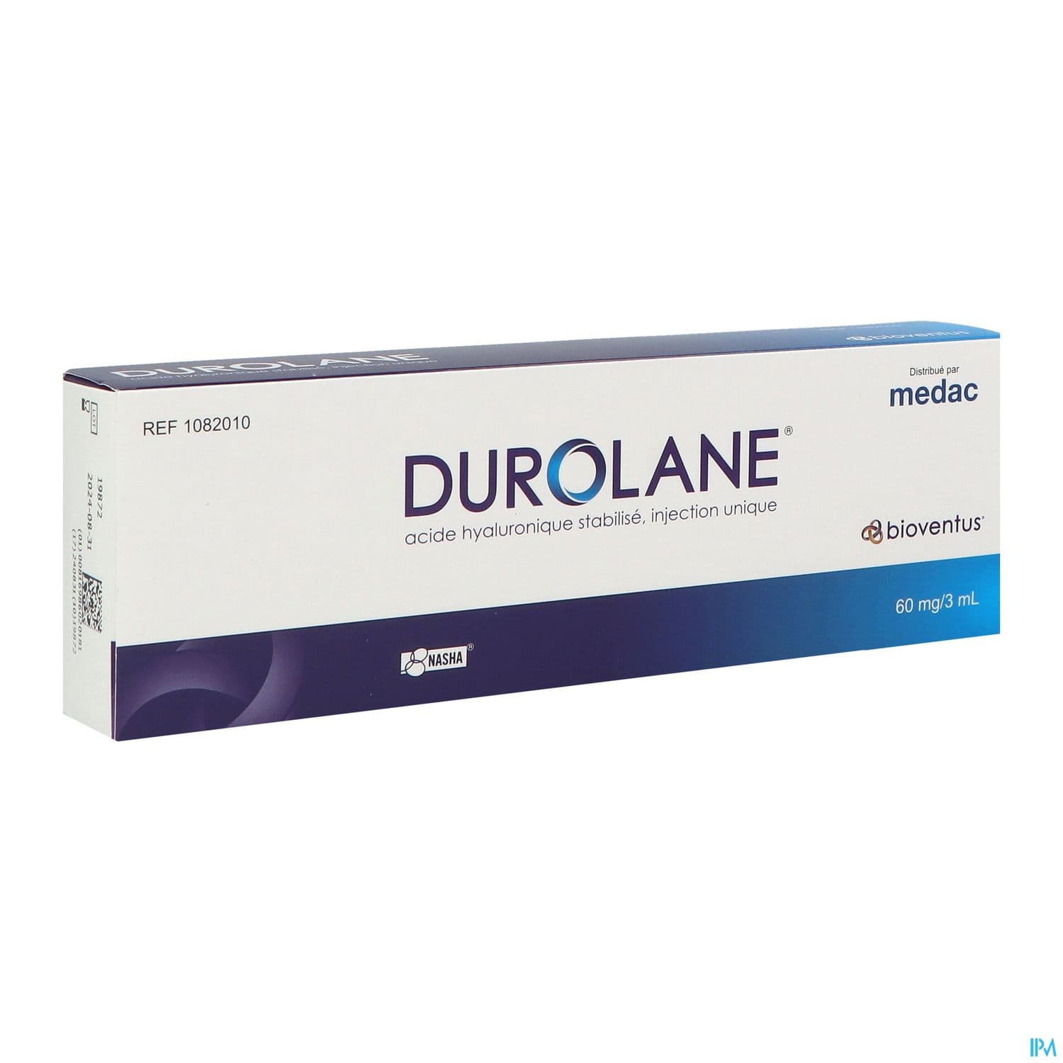 Durolane Gel Injectable Intra Articulaire 3ml X1 — Pharmacie Lafayette de Roubaix