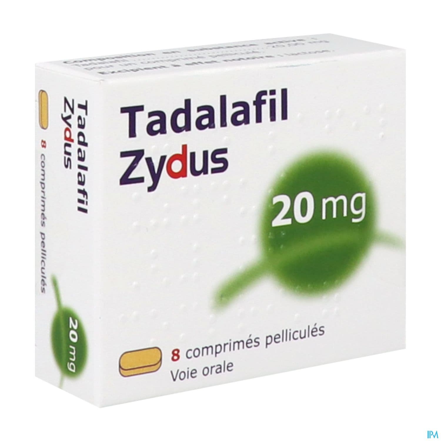 Tadalafil Zydus 20mg Comprime 8 — Pharmacie du Mont Alban