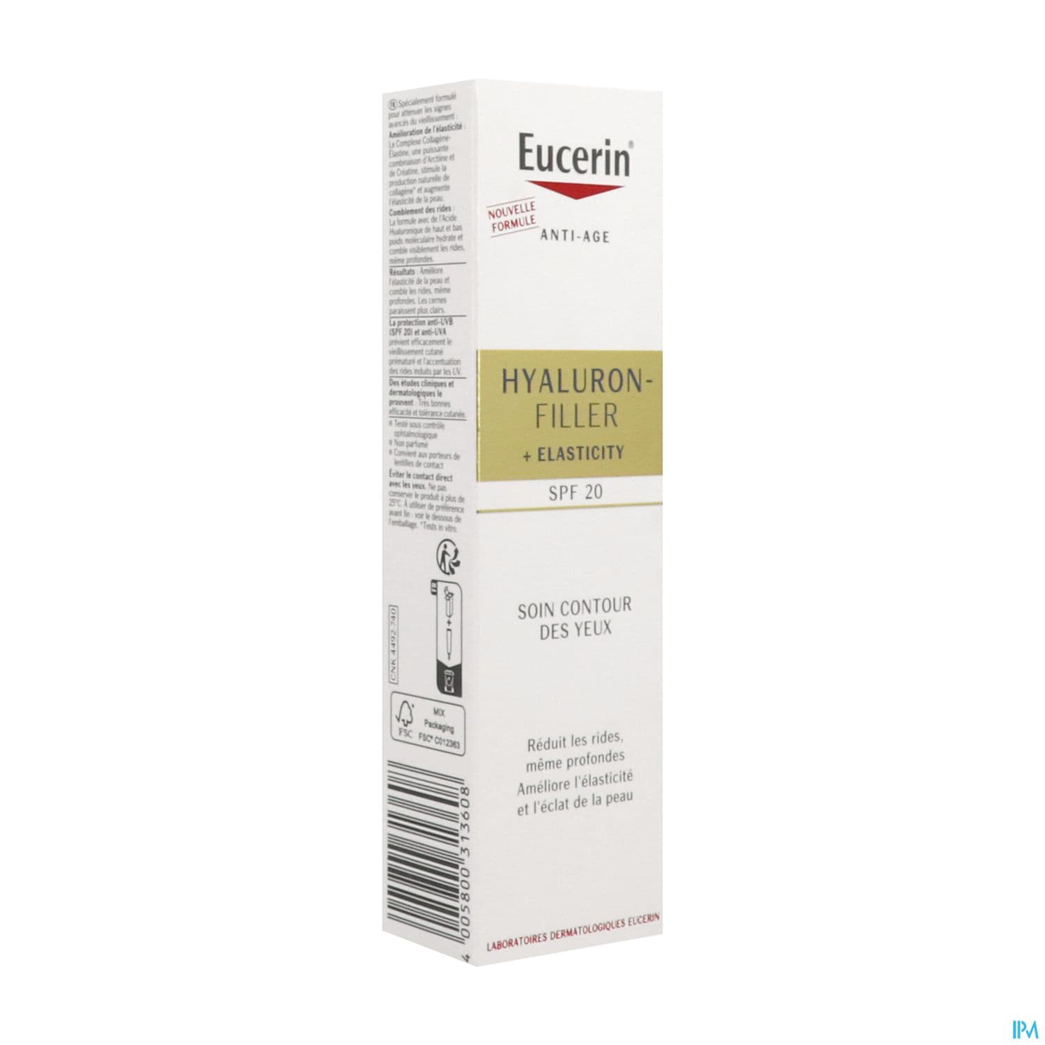 EUCERIN HYALURON+ELASTICITY YEUX — Pharmacie Centrale Elsie