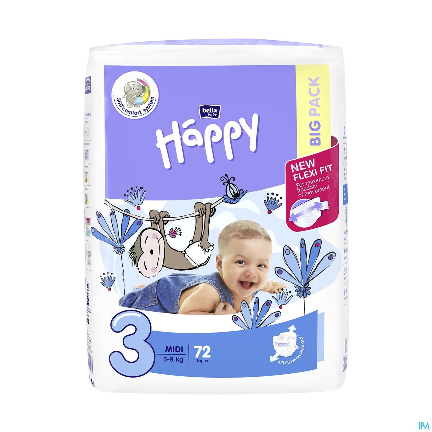 COUCH BELLA BABY HAPPY 5-9KG T3 72 — Pharmacie Bouton - Armentières