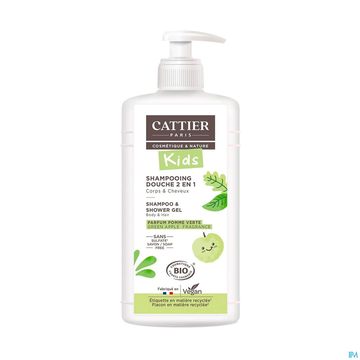 CATTIER KIDS SH/DCH SUCRE 500ML — Neopharm Pharmacie de la Plaine