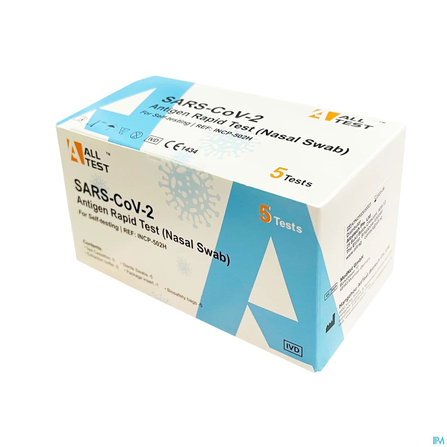 Alltest Autotest Antigenique Nasal Covid 19 Test 5 — Pharmacie Chartreuse