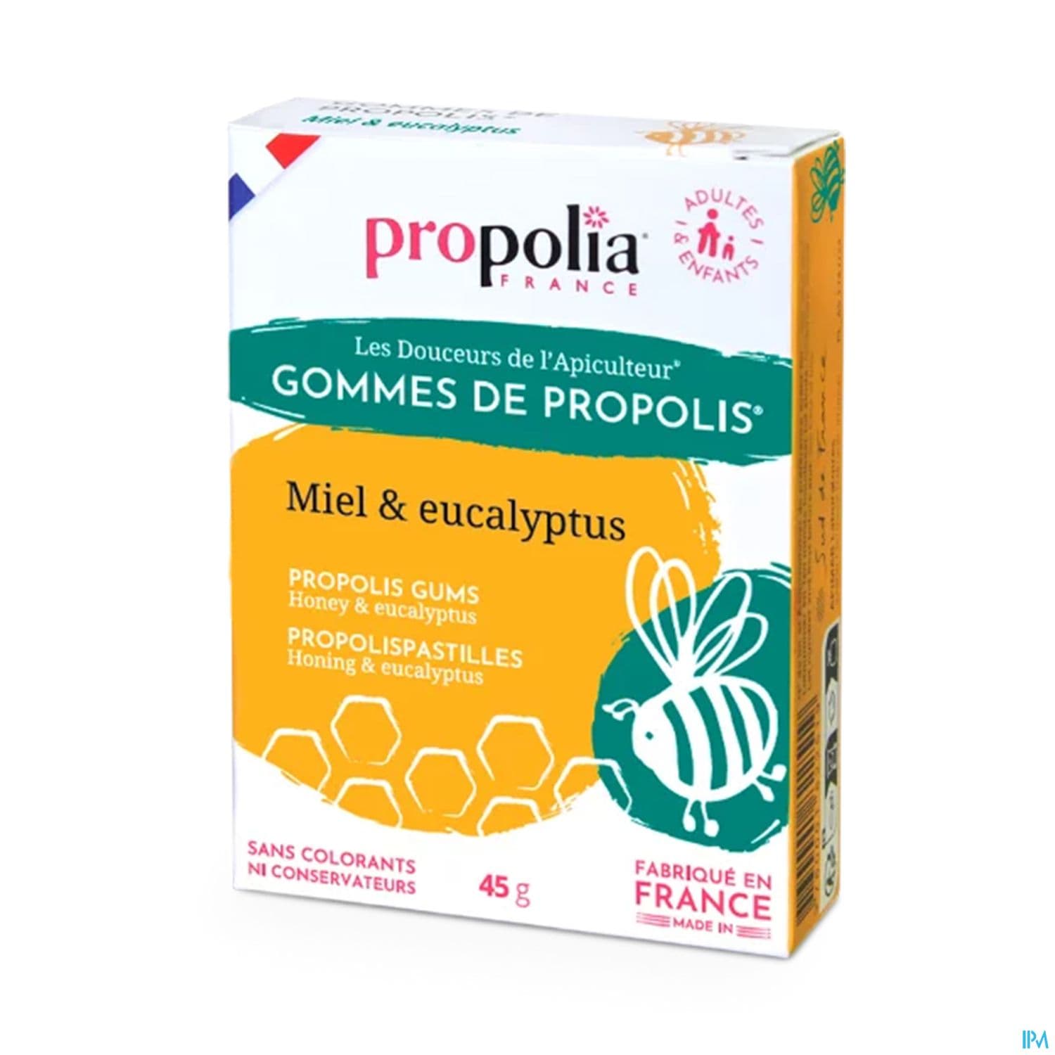Propolia Gommes Eucalyptus Sachet 45g — Pharmacie Saint-Ferdinand
