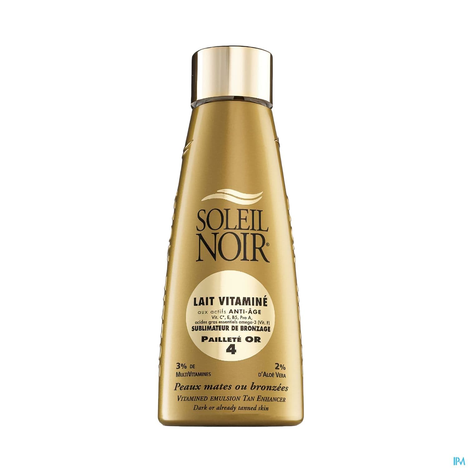 Soleil Noir Lait Vitamine Ip 4 Paillete Or Spray 150ml — Pharmacie Du Pont Nely - Trouville-sur-Mer