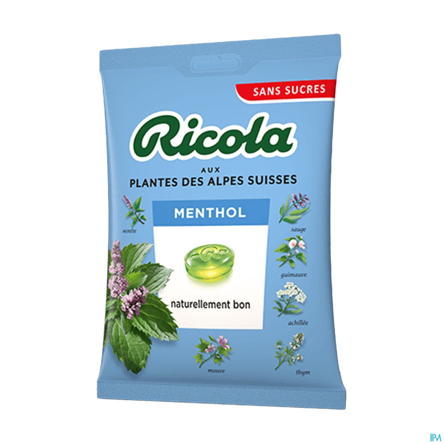 Ricola Sans Sucre Bonbon Menthol 70g — Pharmacie Dutertre