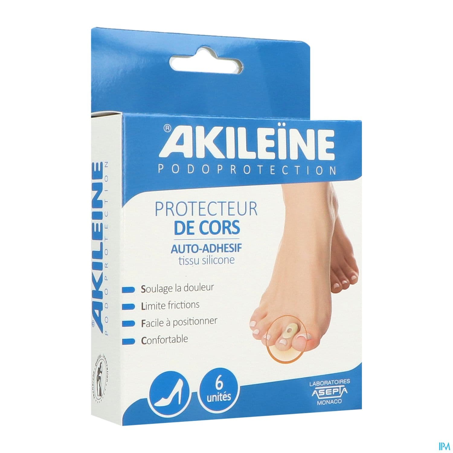 Akileine podoprotect emplatre protecteur cors 6 — Pharmacie Pessac Arago