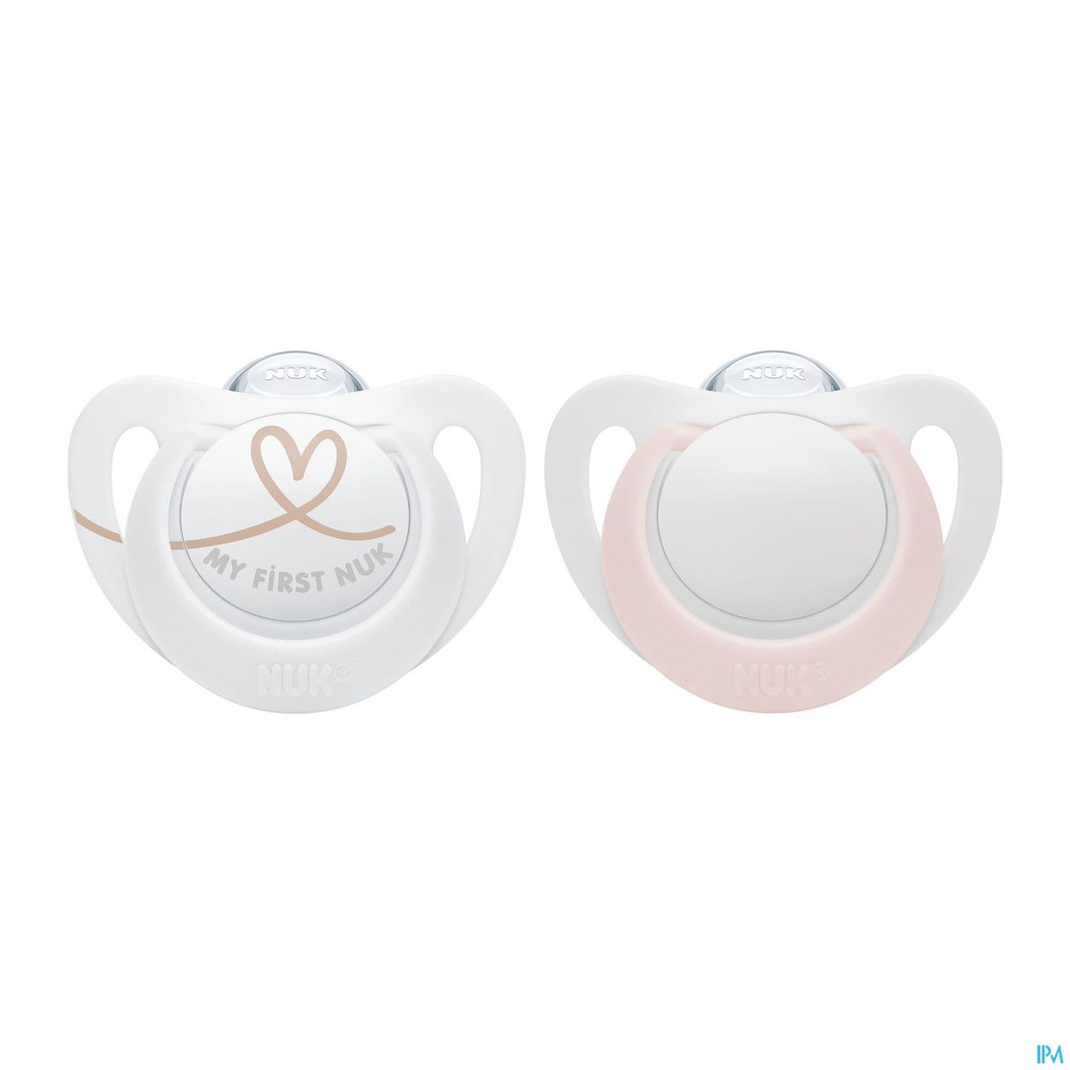 Nuk Sucette Silicone Starlight 0-2m Rose X2 — Pharmacie Centrale de l'Est