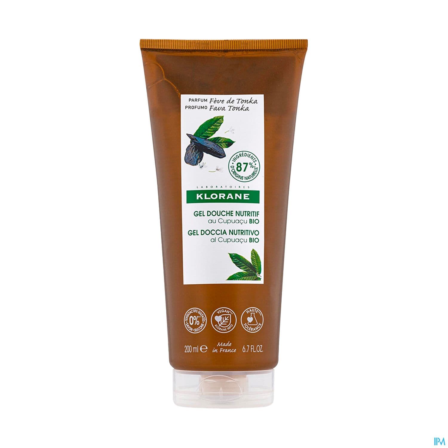 KLORANE GEL DCH FEVE TONKA 200ML — Pharmacie saint-Gilles Paris
