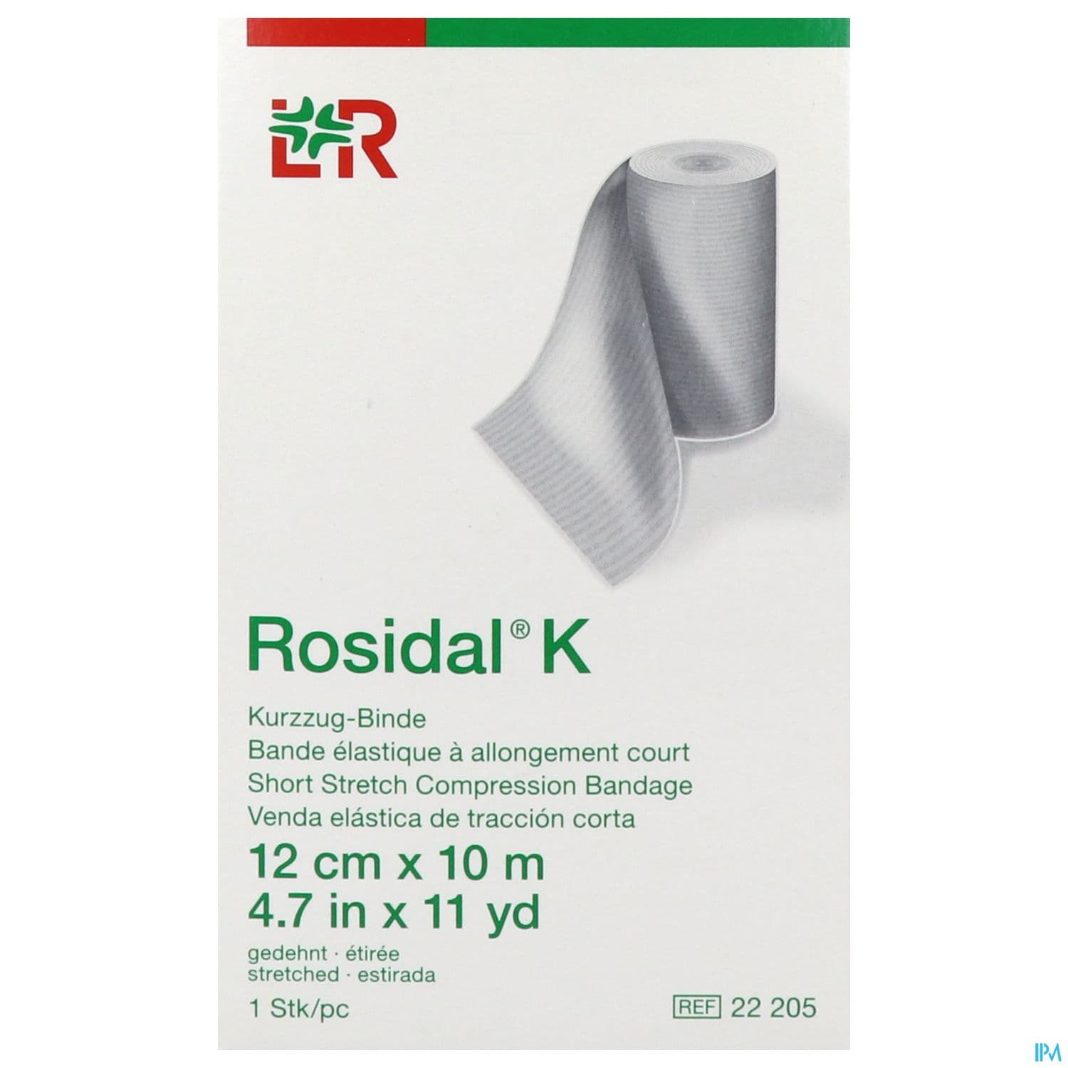 BDE COMPRESSION ROSIDAL K 12CMX10M — Pharmacie Bouton - Armentières