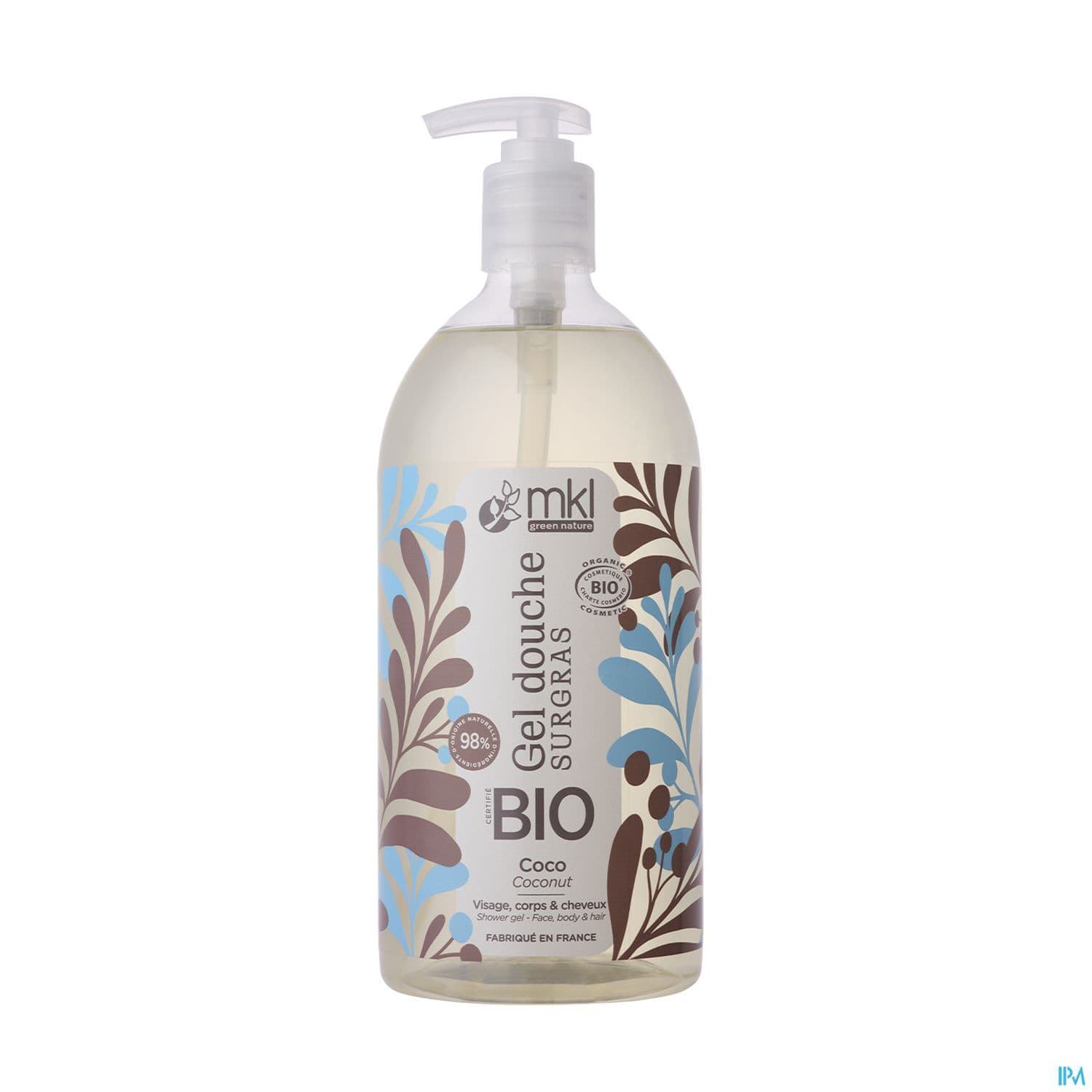 MKL GEL DCH COCO BIO 1L — Pharmacie Chartreuse