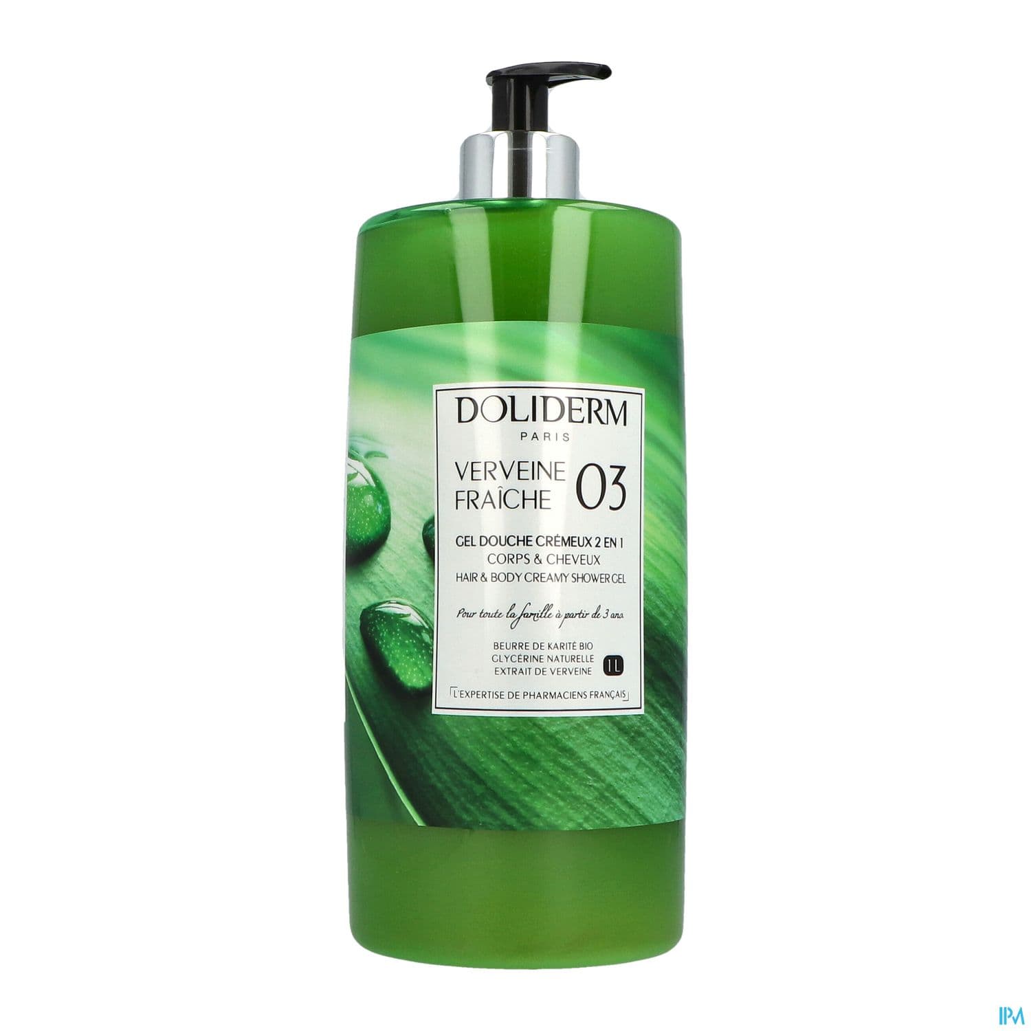 DOLIDERM GEL DCH VERVEINE 1L — Pharmacie de Tamaris