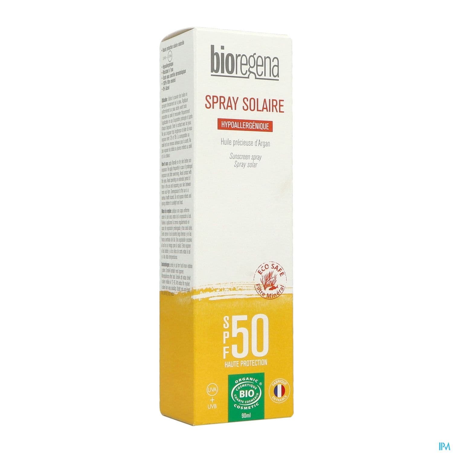 Bioregena Spray Solaire Spf50 Adulte Bio 90ml — Pharmacie Carnot