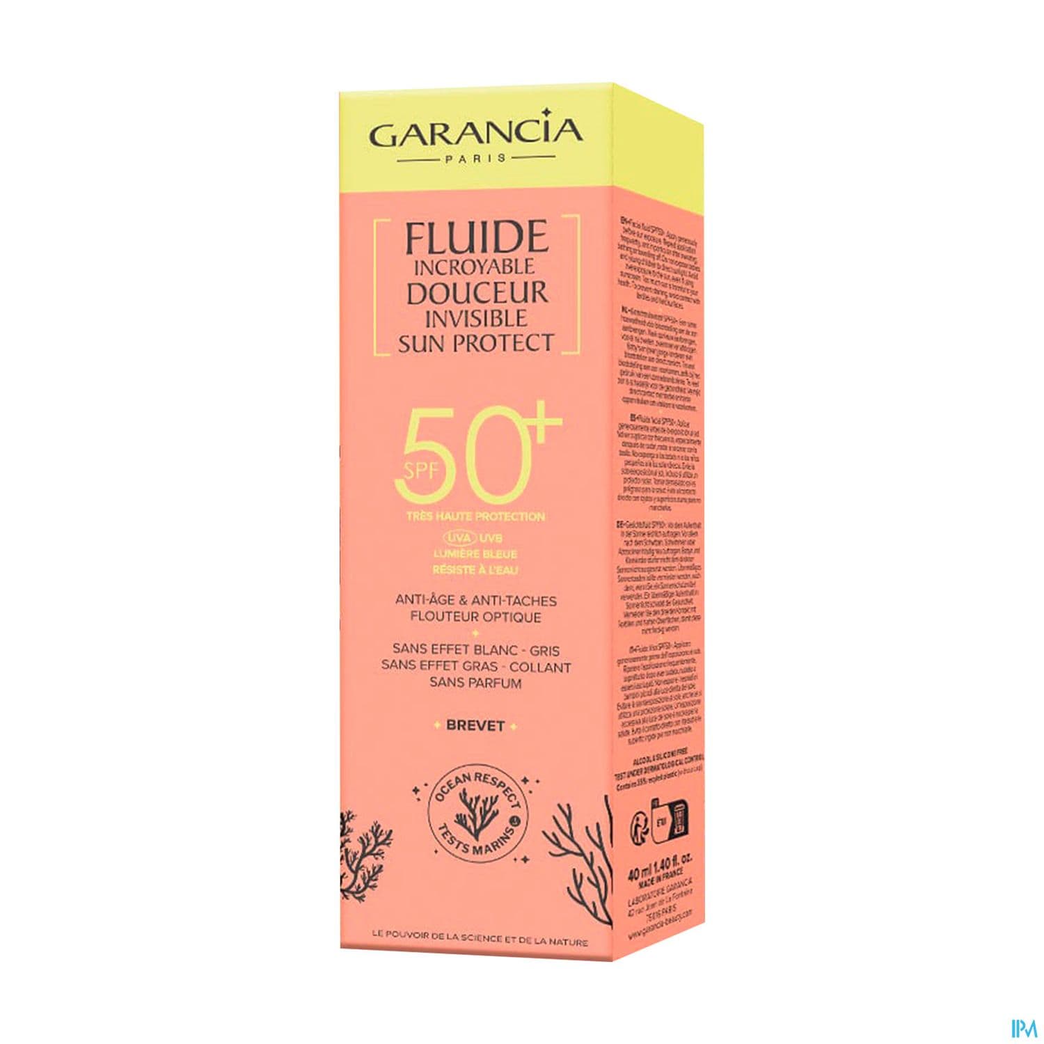 GARANCIA FLUIDE DOUC SPF50+ 40ML — Pharmacie Palm Beach