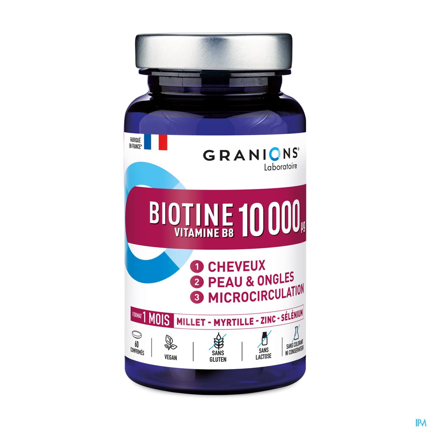 GRANIONS BIOTINE 10 000UG CPR 60