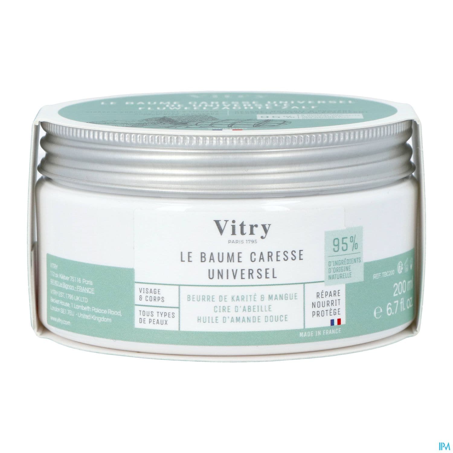 VITRY BAUM CARESSE UNIVERSEL 200ML — Pharmacie Haussmann Laborde