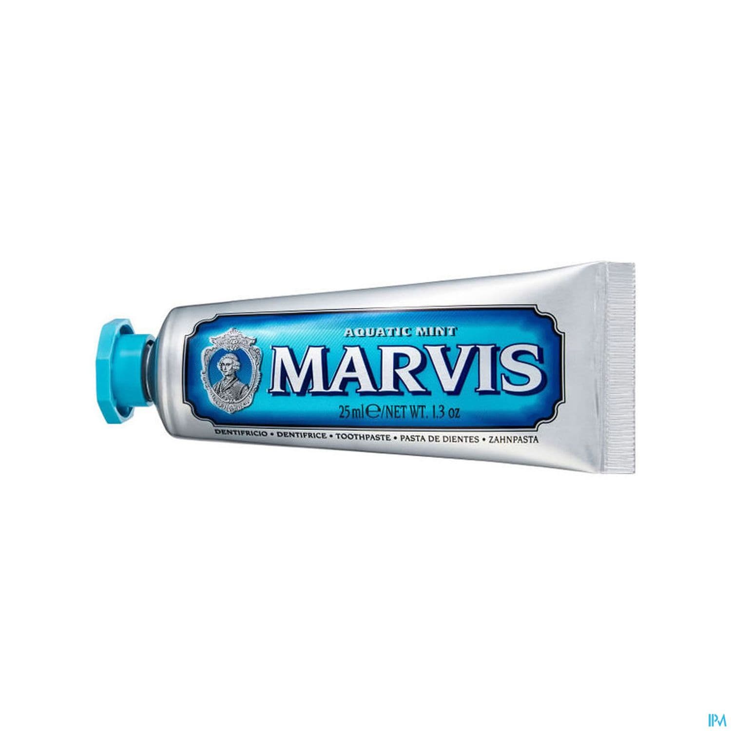 Marvis Bleu Dentifrice Menthe Aquatique 25ml — Grande Pharmacie Lazare Carnot 7j/7